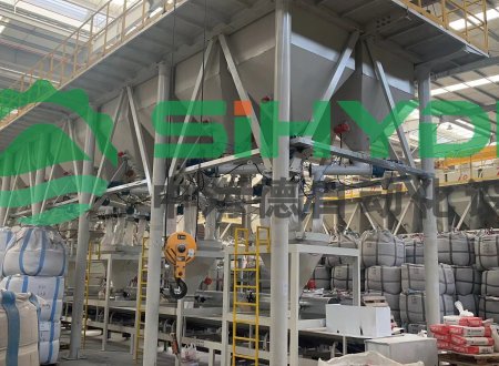 耐火材料配料生產(chǎn)線(xiàn)